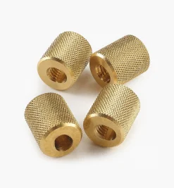 Lee Valley 1/4-20 & 5/16-18 Brass Speed Nuts