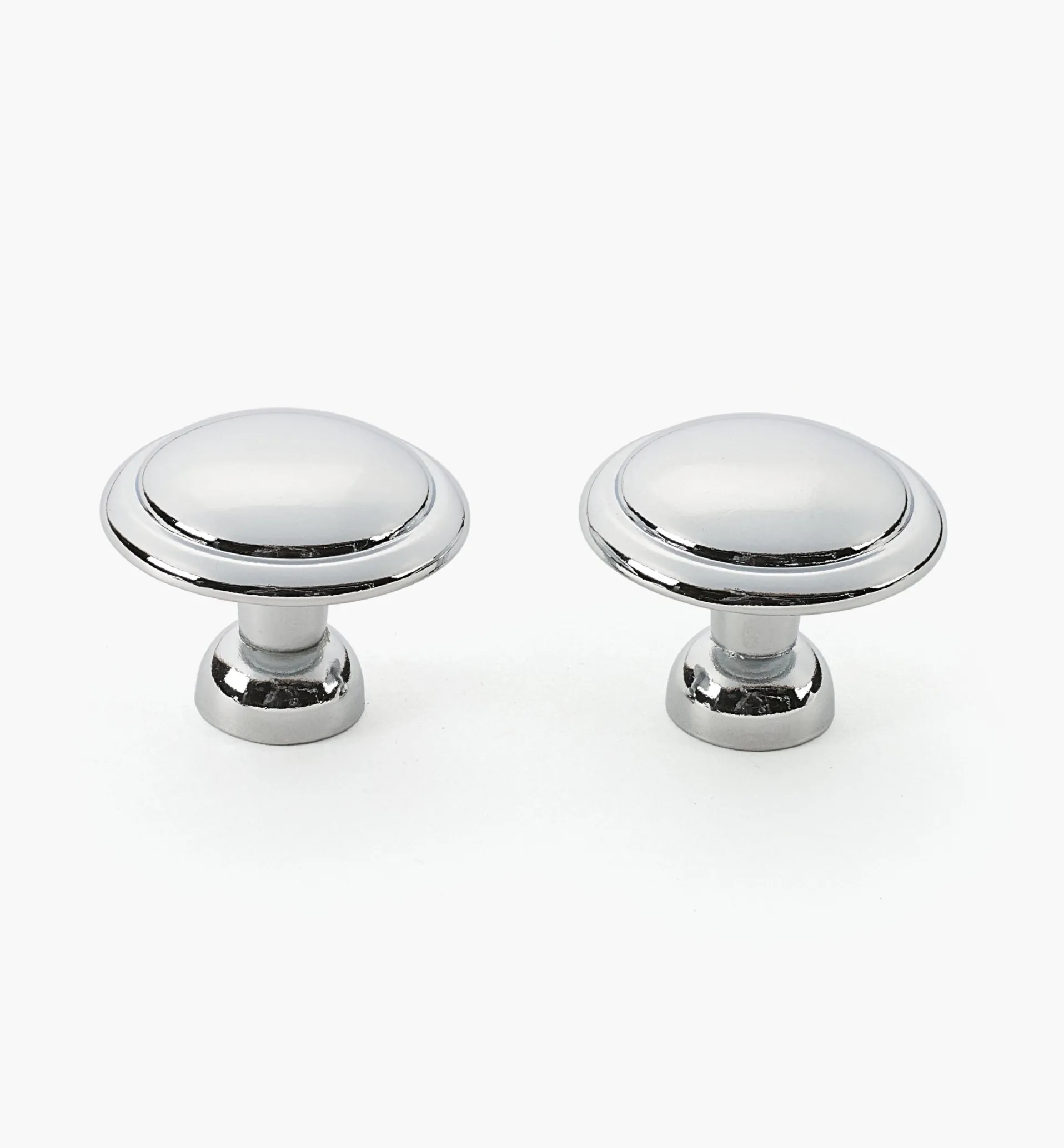 Lee Valley 1 1/2" Chrome Knobs