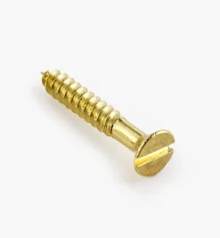 Lee Valley 5/8" #3 Flat-Head Brass Screws