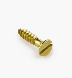 Lee Valley 1/2" #4 Flat-Head Brass Screws