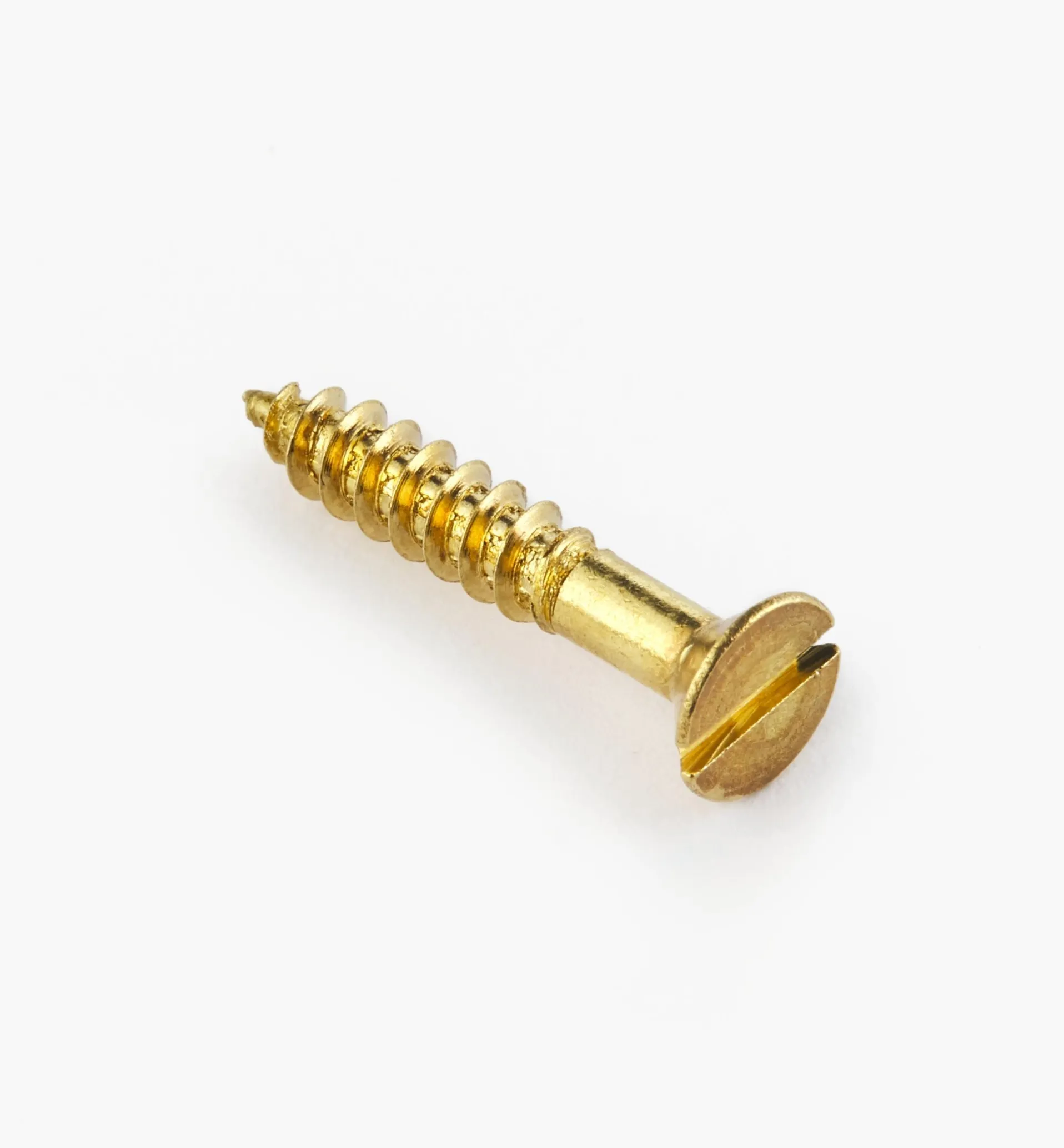 Lee Valley 3/4" #5 Flat-Head Brass Screws