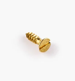 Lee Valley 1/2" #6 Flat-Head Brass Screws