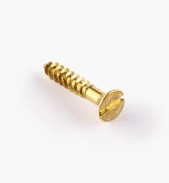 Lee Valley 3/4" #6 Flat-Head Brass Screws