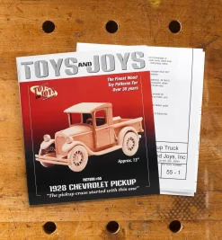 Lee Valley 1928 Chevrolet Pickup Truck Toy Plan