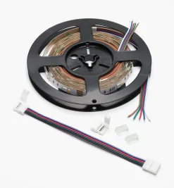 Lee Valley 8' Color-Controlled RGB+W LED Tape Light Set, 30+30 LEDs/m