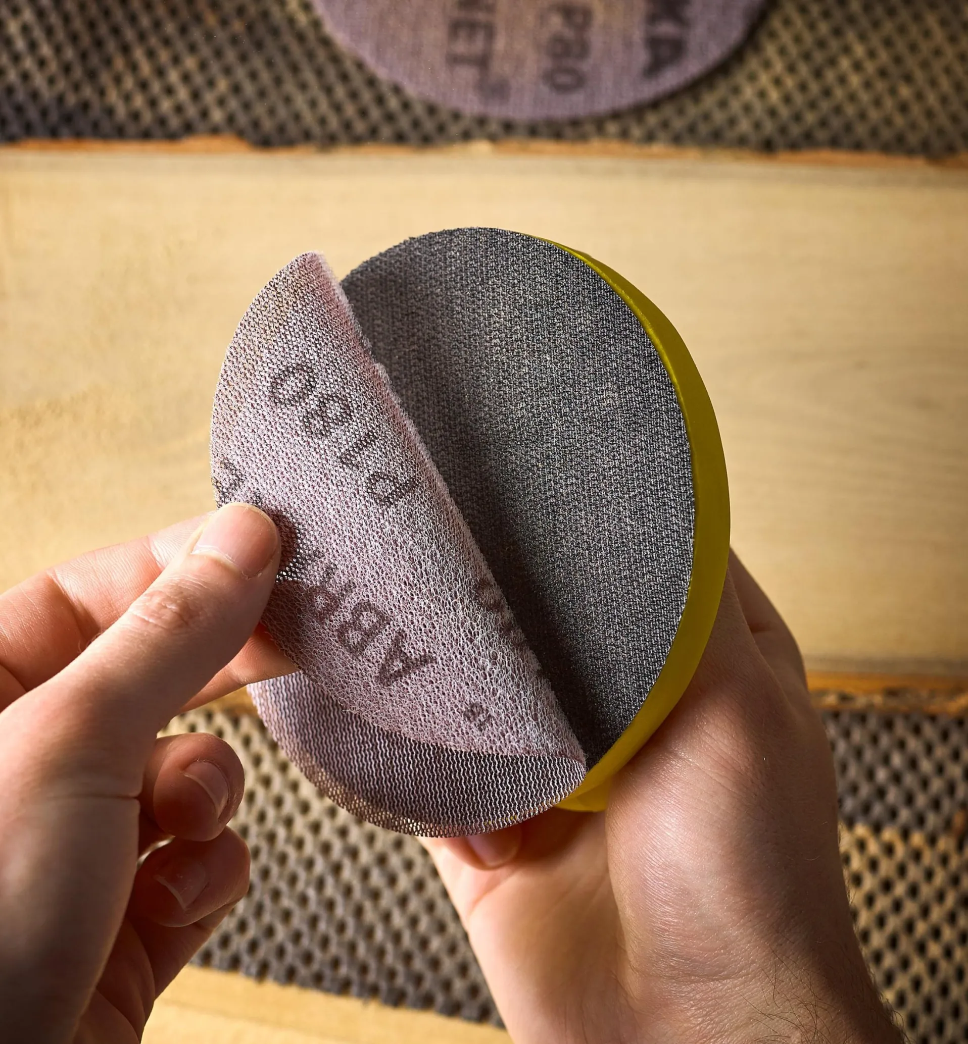 Lee Valley 5" Disc Sanding Block