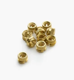 Lee Valley 8-32 E-Z Fin Insert Nuts