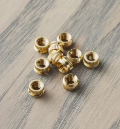 Lee Valley 10-32 E-Z Fin Insert Nuts