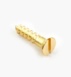 Lee Valley #12 Flat-Head Brass Screws
