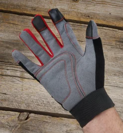 Lee Valley 3 Pairs Of Universal-Fit Ultra-Suede Gloves