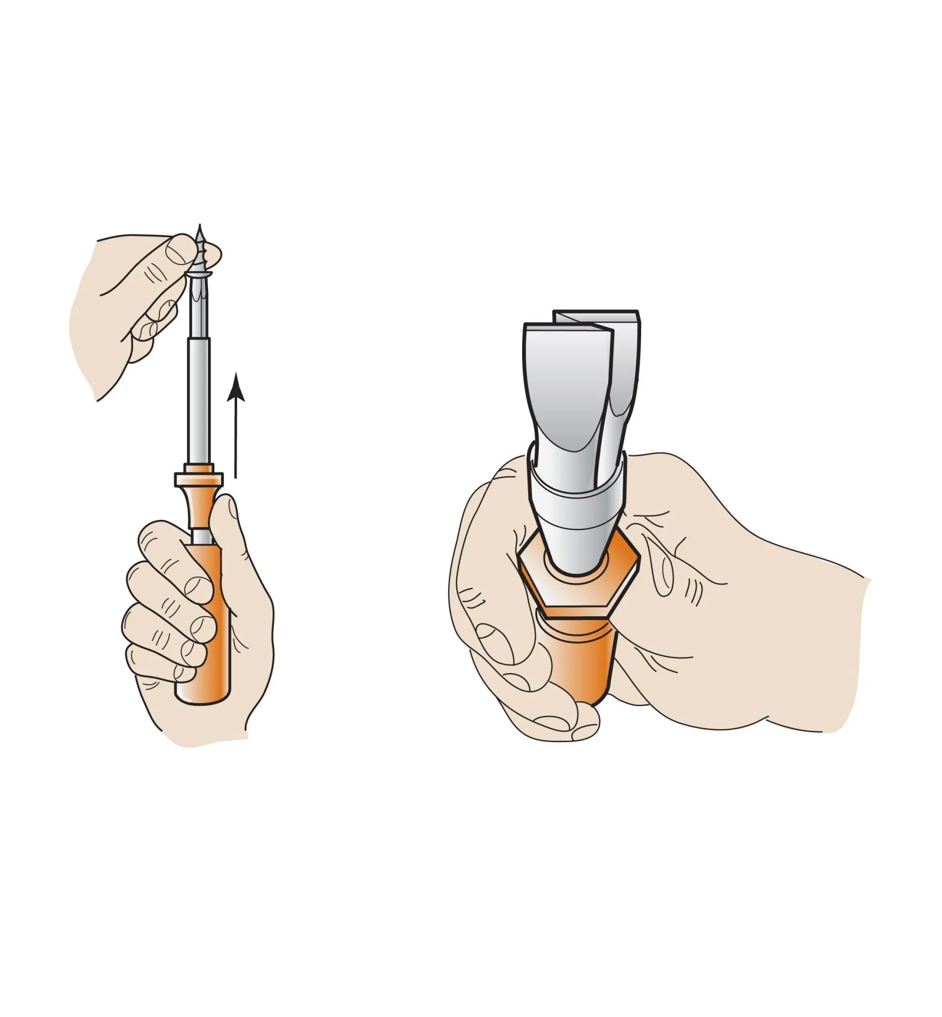 Lee Valley 1/4" Quick-Wedge Screwdriver