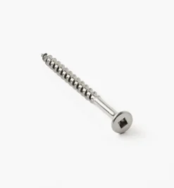 Lee Valley 18-8 Stainless-Steel #8 Flat-Head Screws