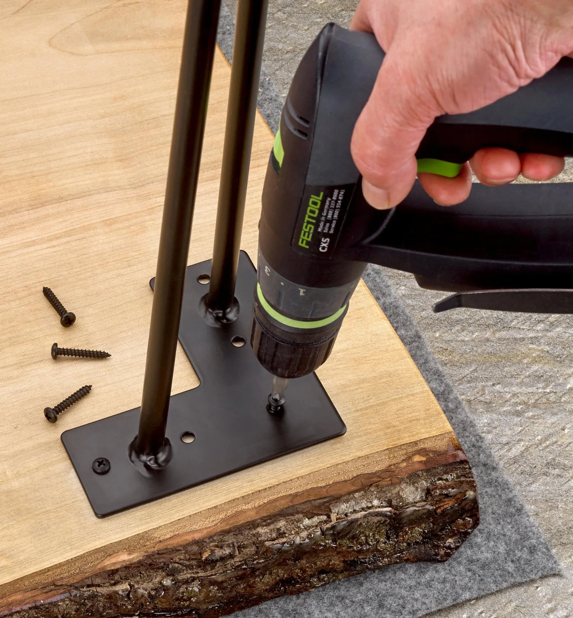 Lee Valley 16" Steel Hairpin Leg