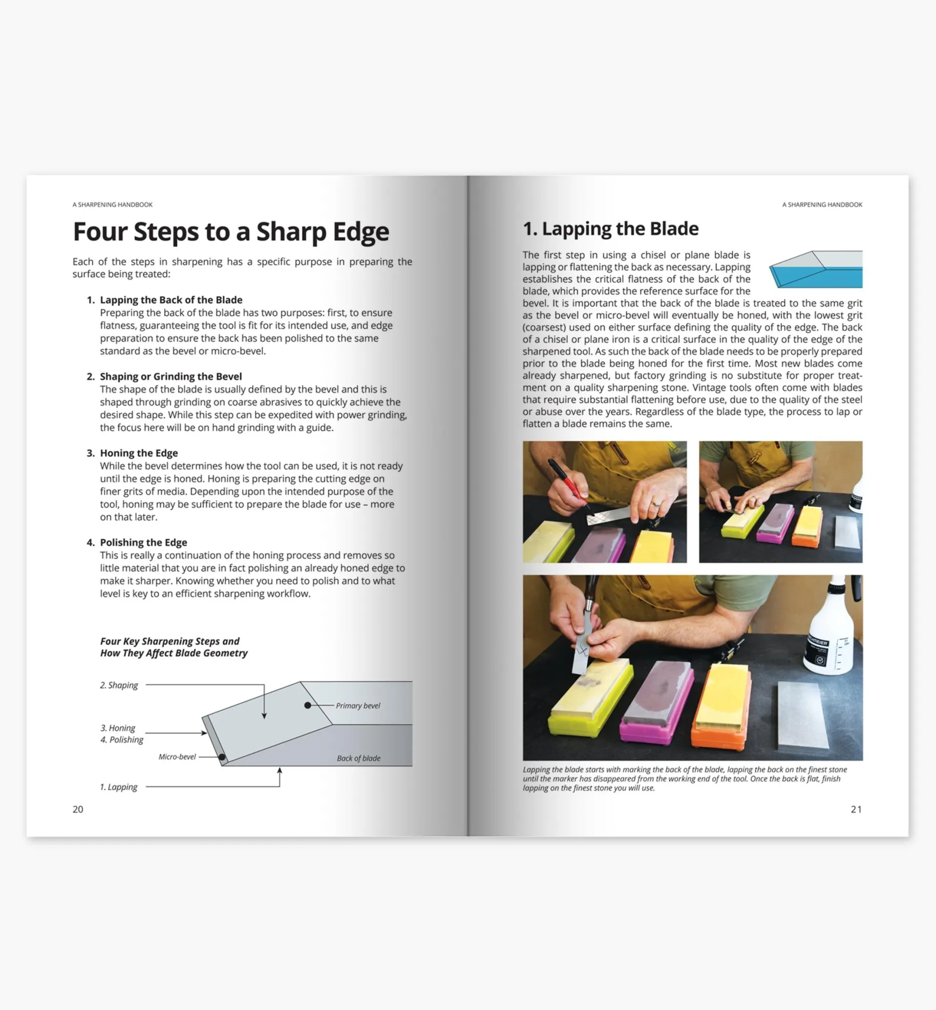 Lee Valley A Sharpening Handbook