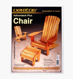 Lee Valley Adirondack Plus Chair & Footstool Plan