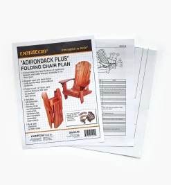 Lee Valley Adirondack Plus Folding Chair Plan