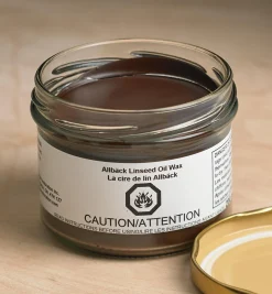 Lee Valley Allbäck Brown Linseed Oil Wax