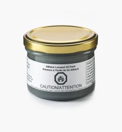 Lee Valley Allbäck Graphite Gray Linseed Oil Paint