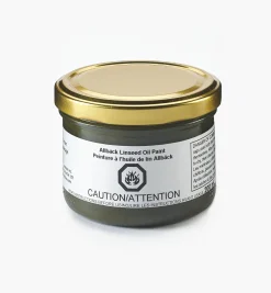 Lee Valley Allbäck Green Umber Linseed Oil Paint