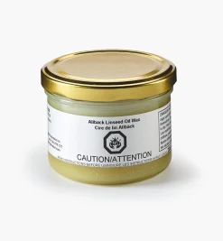 Lee Valley Allbäck Natural Linseed Oil Wax