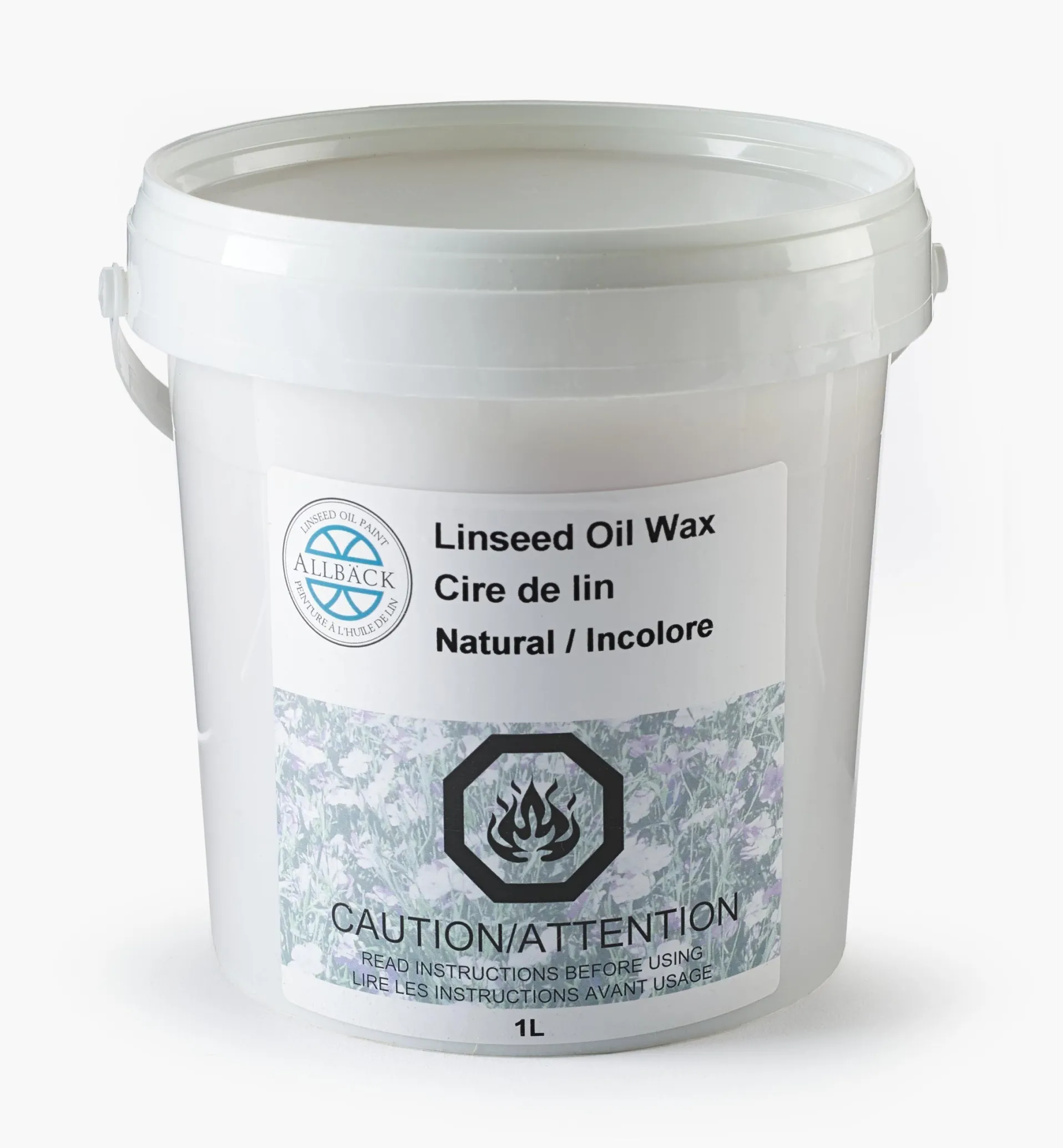 Lee Valley Allbäck Natural Linseed Oil Wax