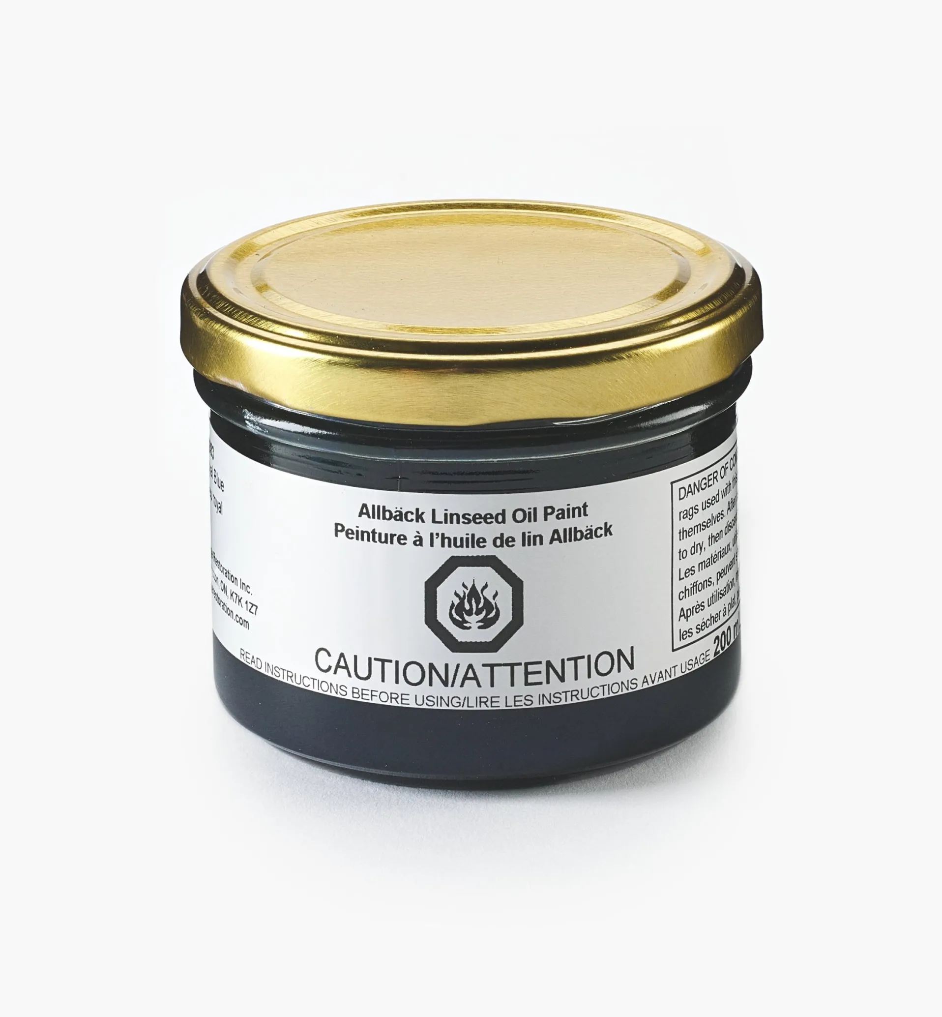 Lee Valley Allbäck Royal Blue Linseed Oil Paint