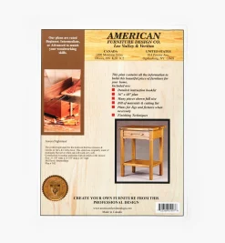 Lee Valley Aurora Nightstand Plan