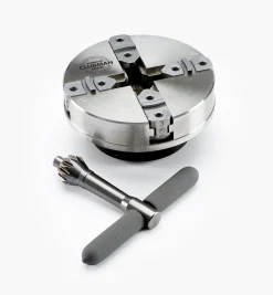 Lee Valley Axminster Stainless-Steel SK100 Scroll Chuck