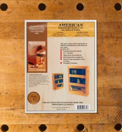 Lee Valley Barrister's Bookcase Plan