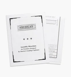 Lee Valley Barrister's Bookcase Plan