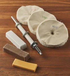 Lee Valley Beall 3-On Lathe Buffing System