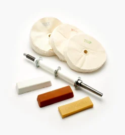 Lee Valley Beall 3-On Lathe Buffing System