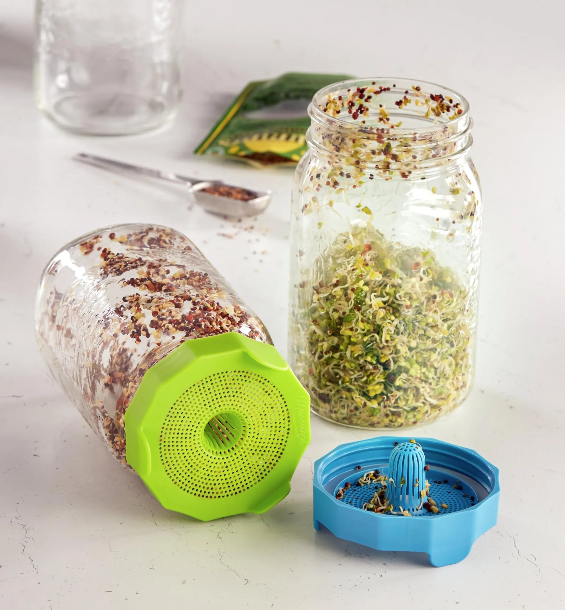 Lee Valley Bean Screen Sprouting Lids