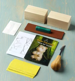 Lee Valley BeaverCraft Bear Carving Kit