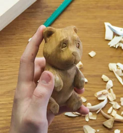 Lee Valley BeaverCraft Bear Carving Kit