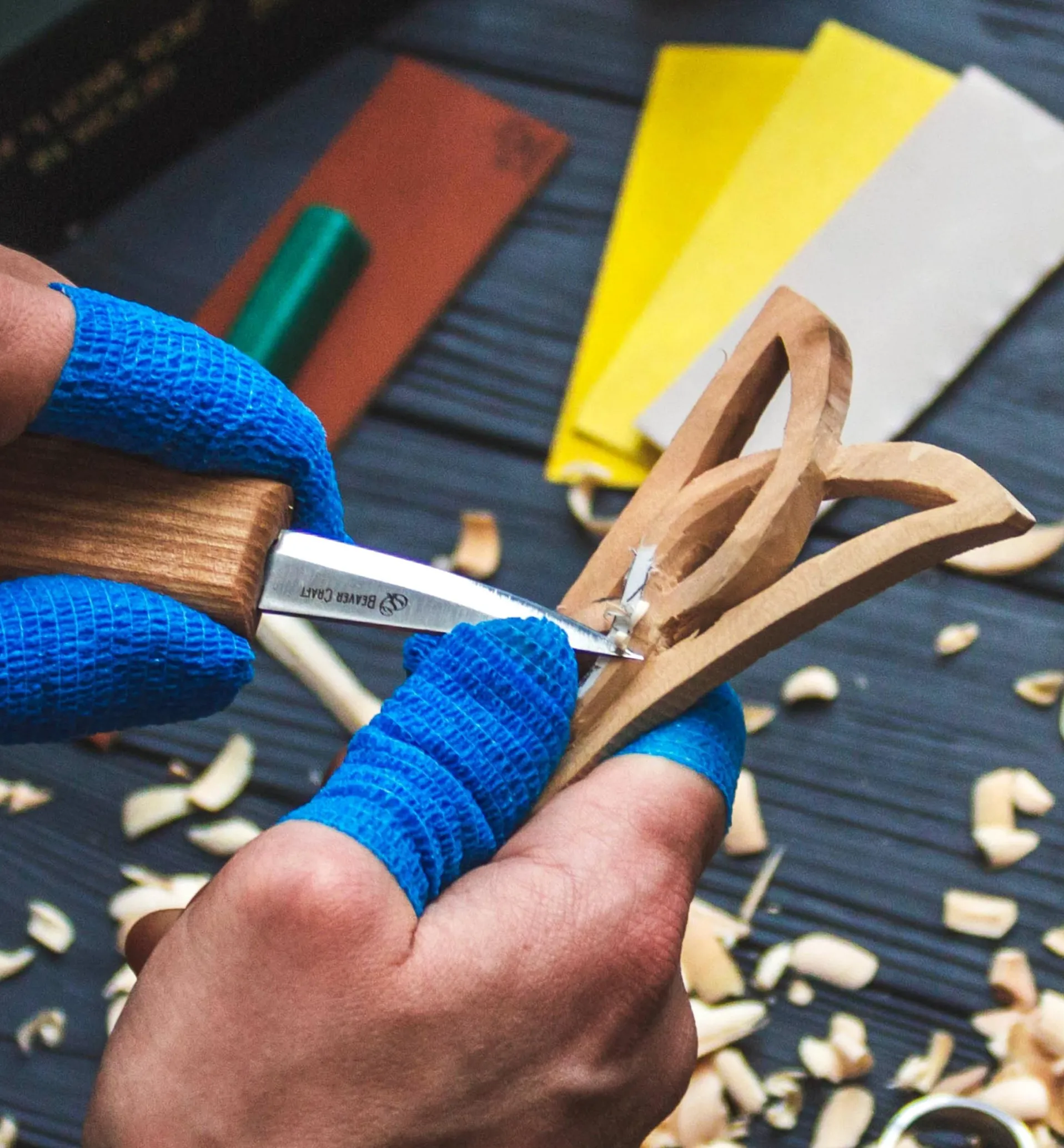 Lee Valley BeaverCraft Celtic-Style Lovespoon Carving Kit