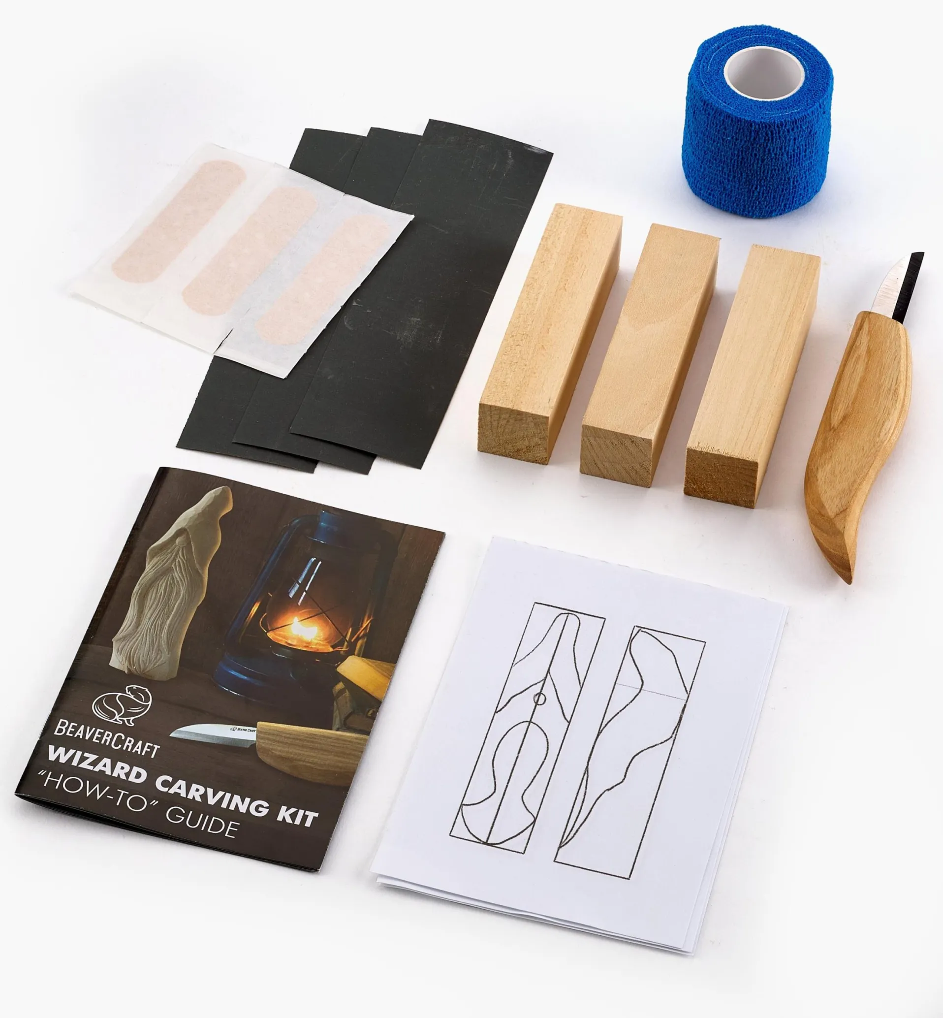 Lee Valley BeaverCraft Wizard Carving Kit