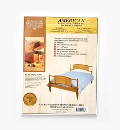 Lee Valley Bed With Sculpted Legs Plan