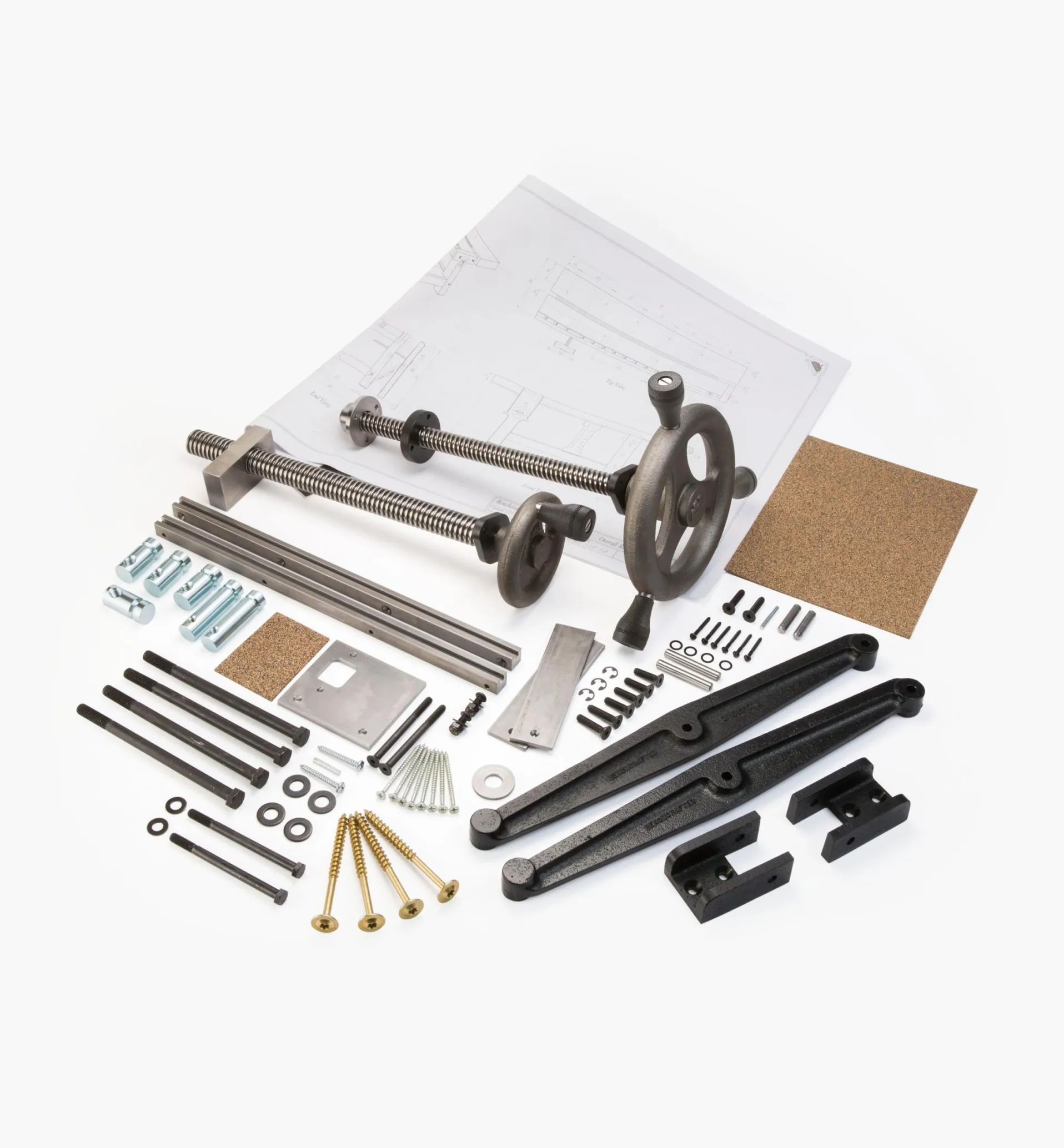 Lee Valley Benchcrafted Roubo Bench Plan & Glide Vise Hardware Kits