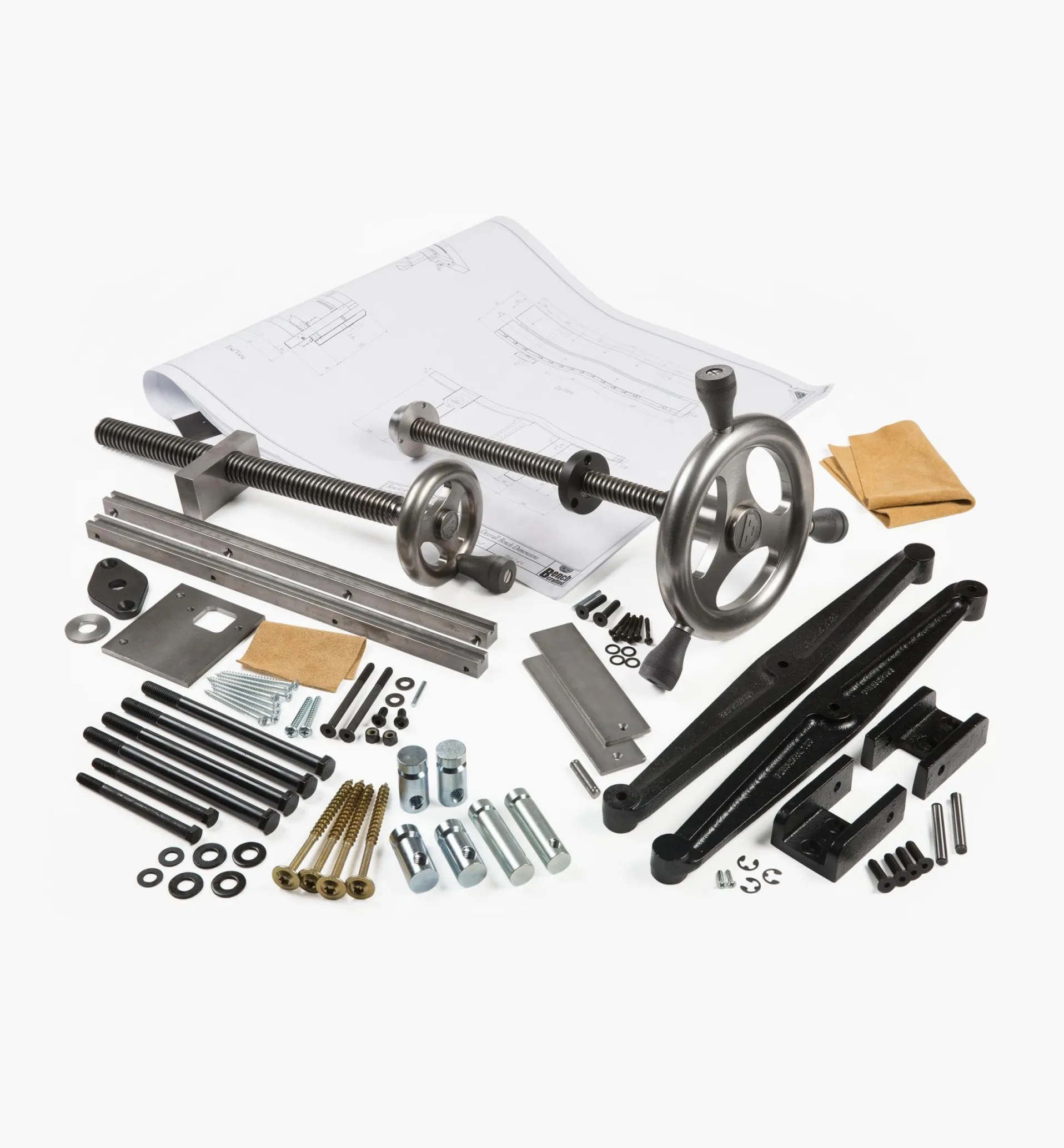 Lee Valley Benchcrafted Roubo Bench Plan & Glide Vise Hardware Kits