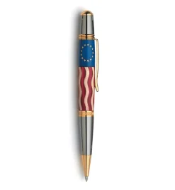 Lee Valley Betsy Ross Laser-Cut Inlay Kit For Sierra Pen
