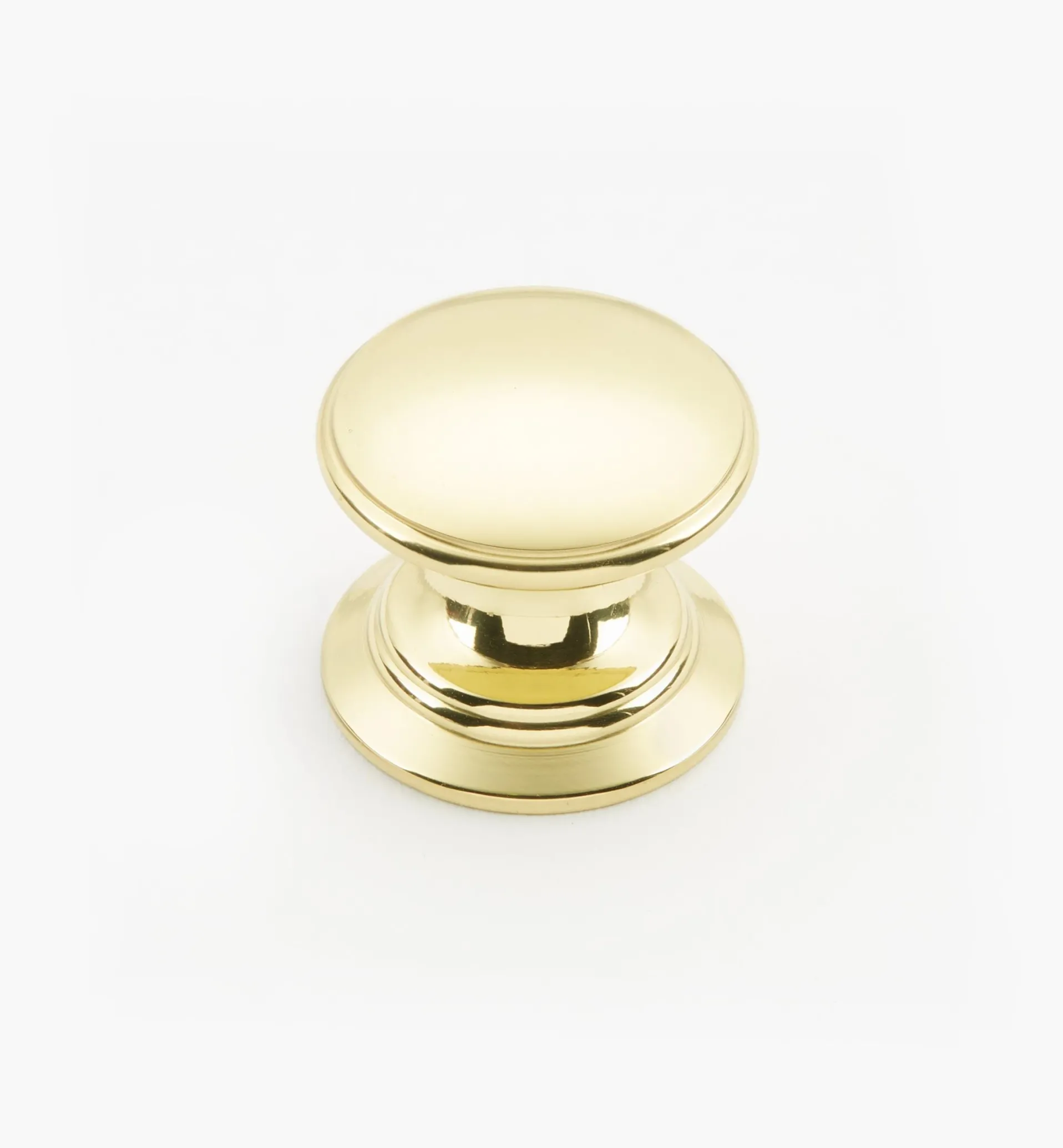 Lee Valley Bevelled Brass Round Knobs