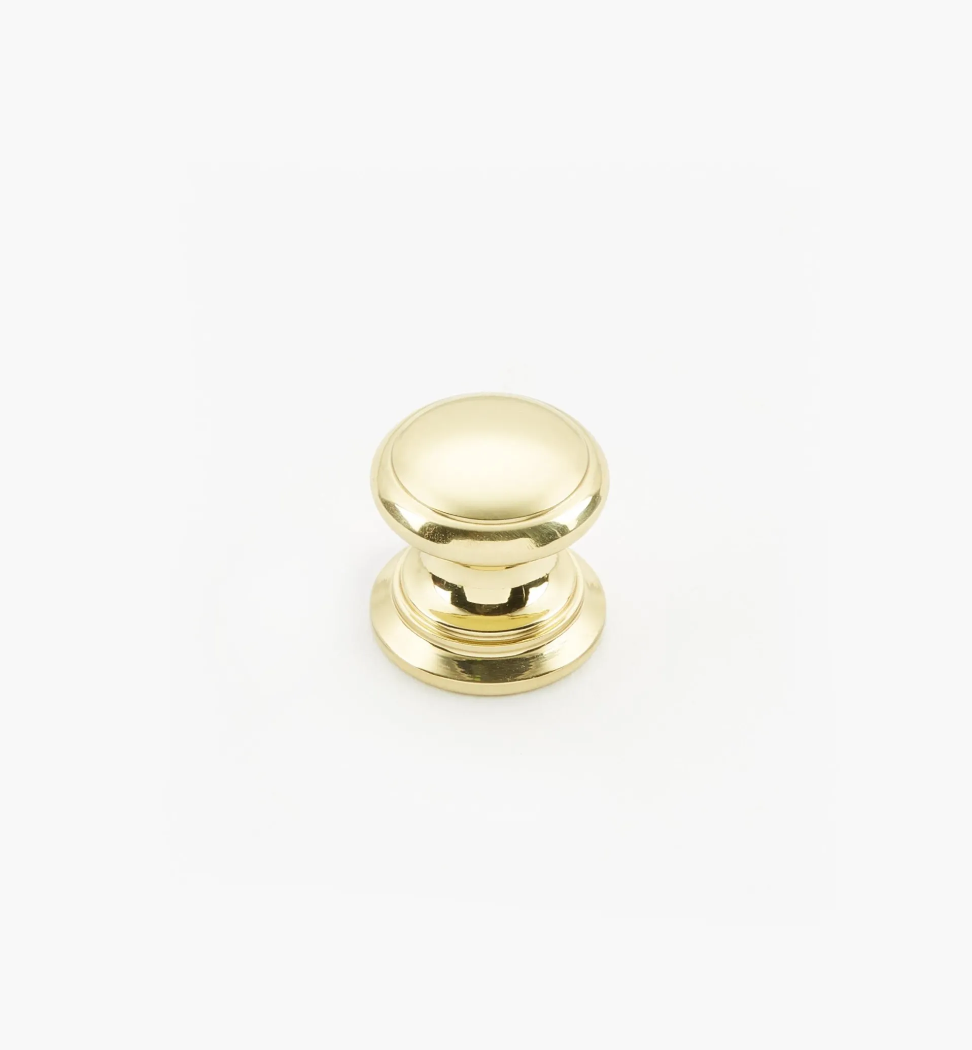 Lee Valley Bevelled Brass Round Knobs