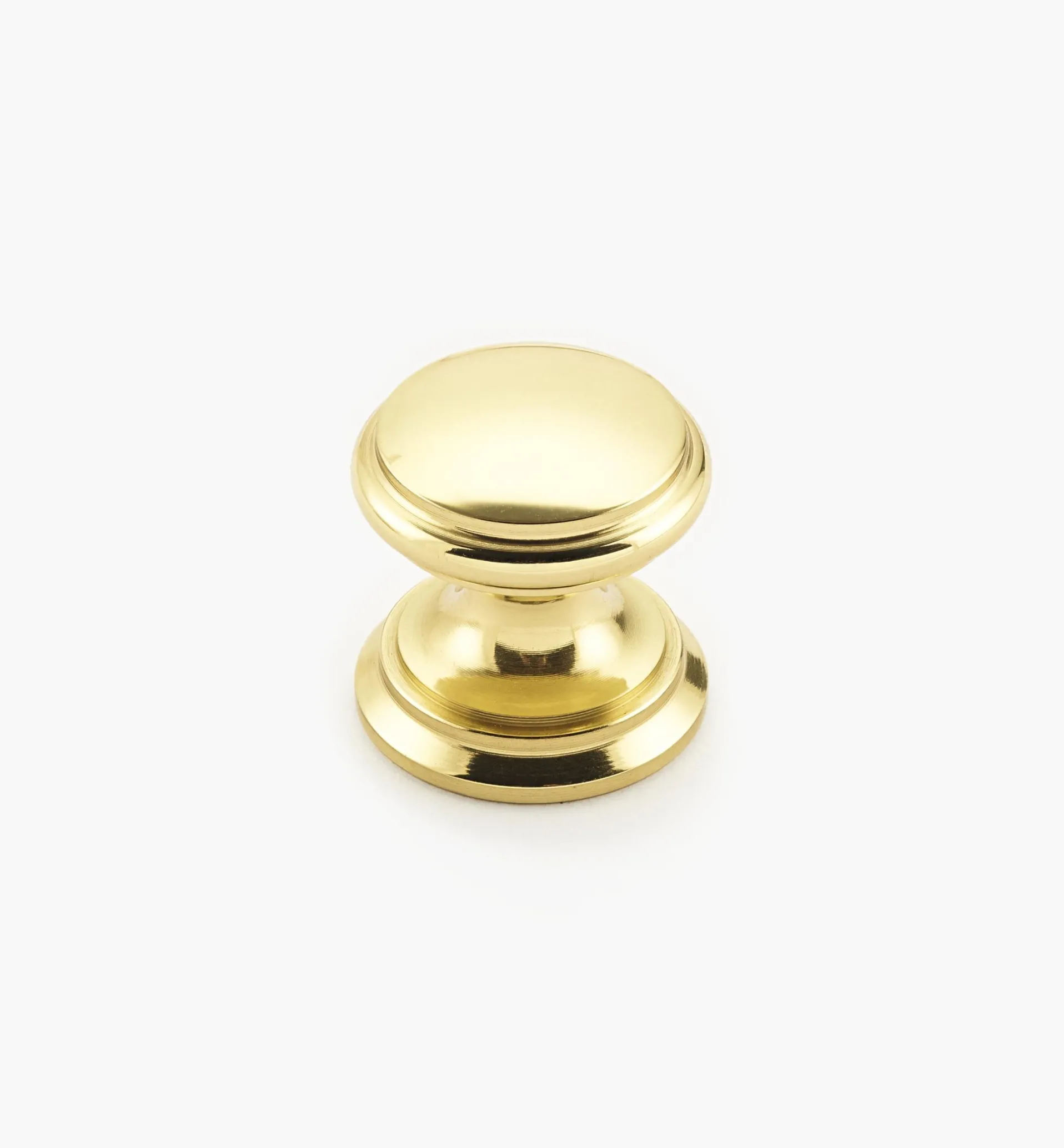 Lee Valley Bevelled Brass Round Knobs