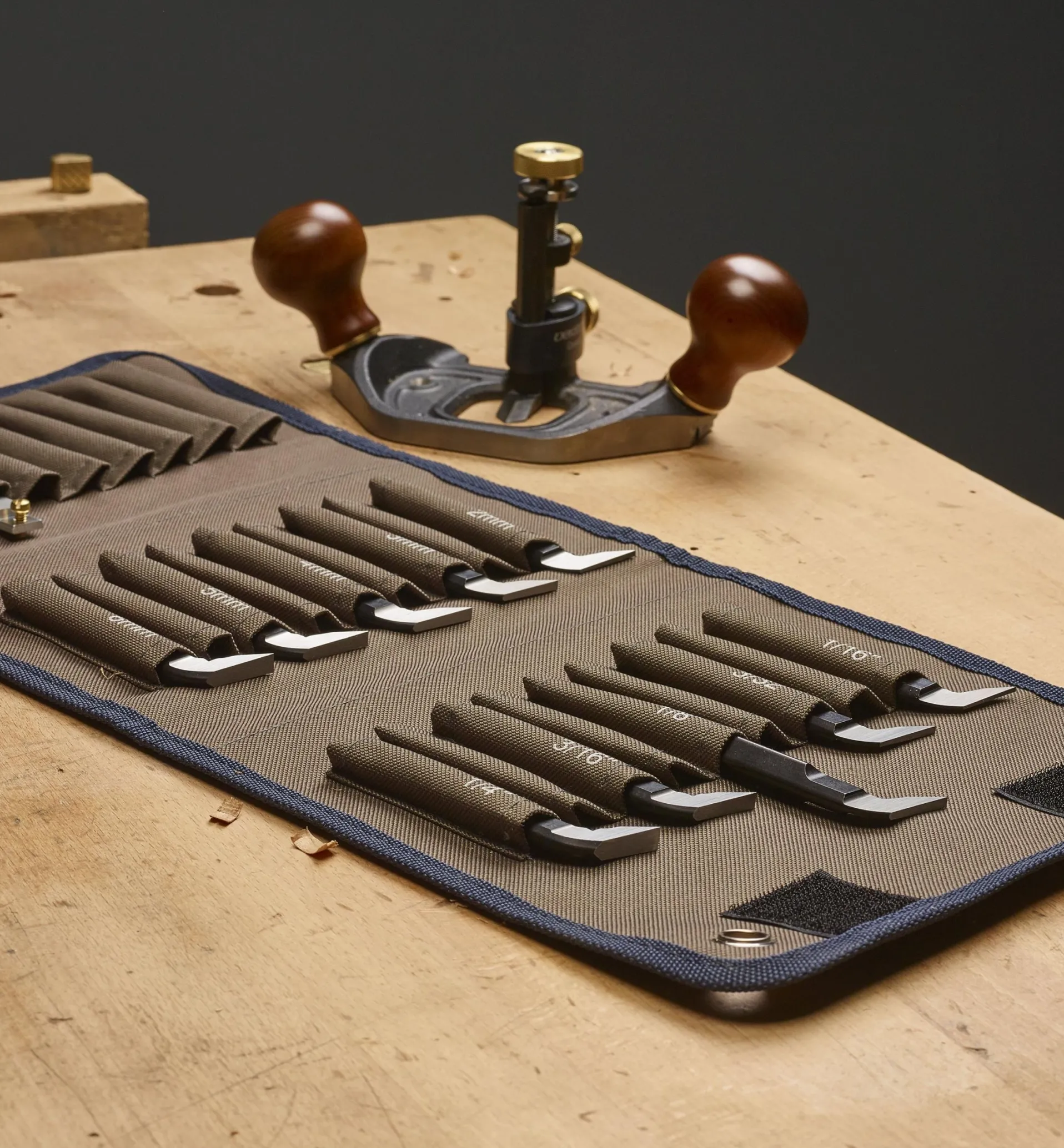 Lee Valley Blade Roll For Veritas Router And Hinge Mortise Planes