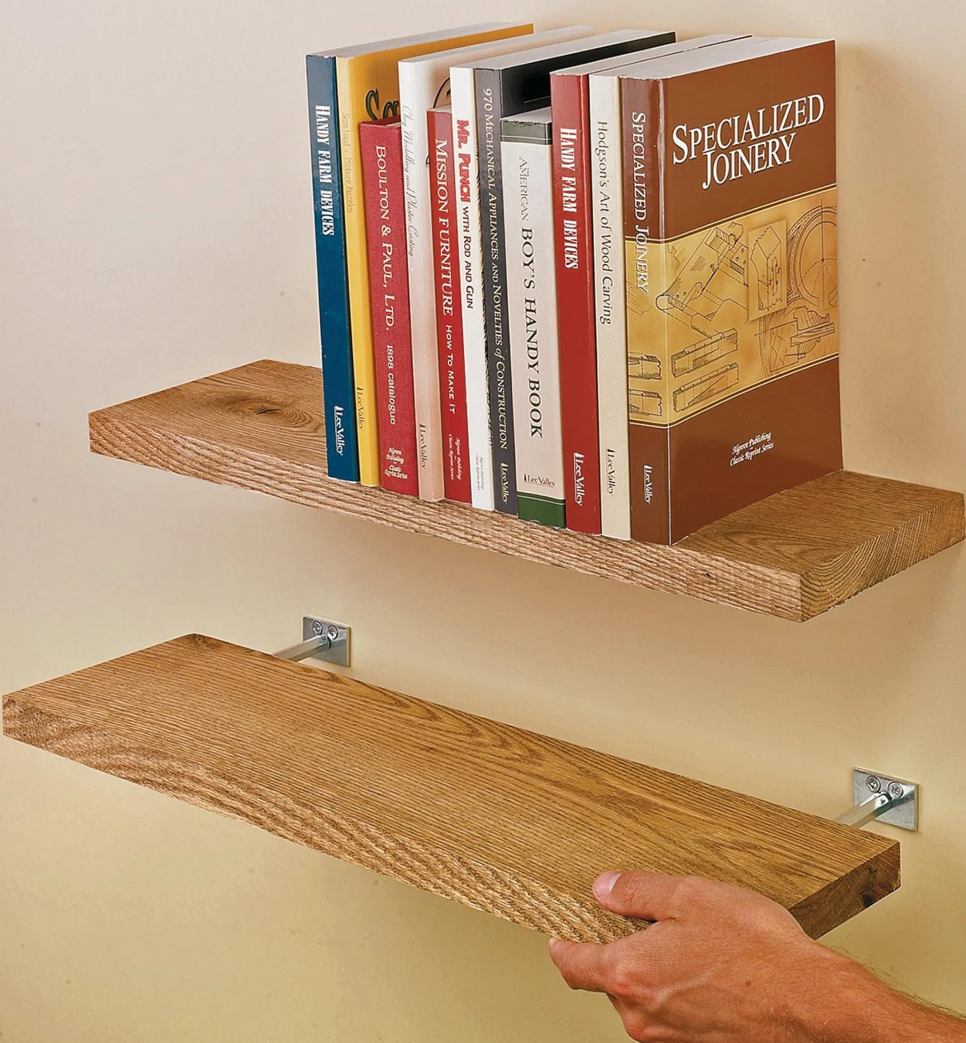 Lee Valley Blind Shelf Supports