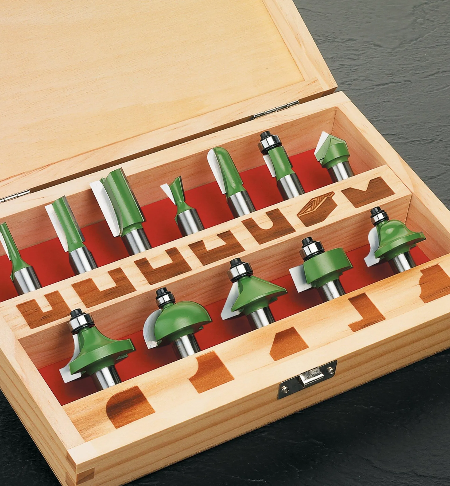 Lee Valley Boxed Set Of 12 Router Bits