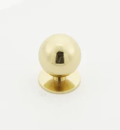 Lee Valley Brass Ball Knobs