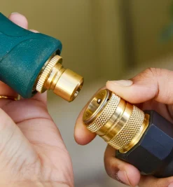 Lee Valley Brass Female Hose-End Quick Coupler