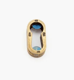 Lee Valley Brass Inset Spline Escutcheon
